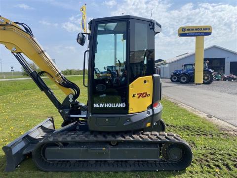 New Holland E70D ring for info og tilbud